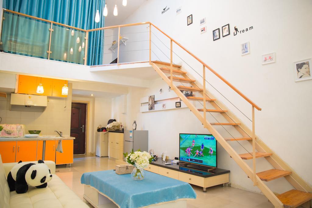 Chengdu Miss.Xi Boutique Apartment Taiguli Branch Buitenkant foto