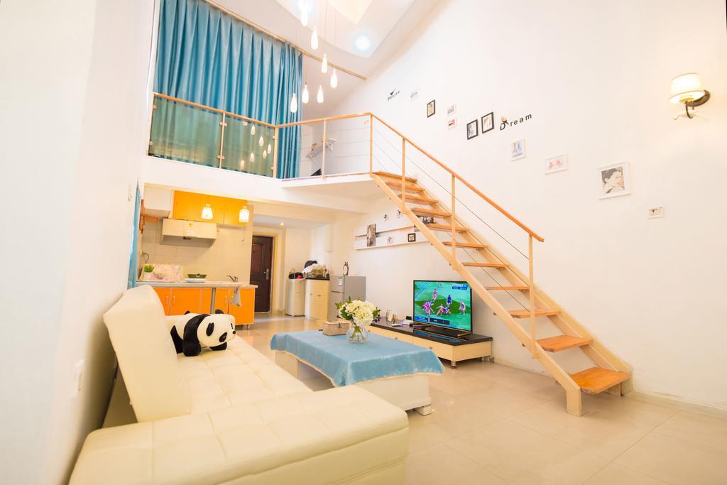 Chengdu Miss.Xi Boutique Apartment Taiguli Branch Buitenkant foto